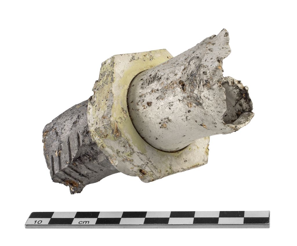 Fund 41, Fragment des Verteilers in der Totalen